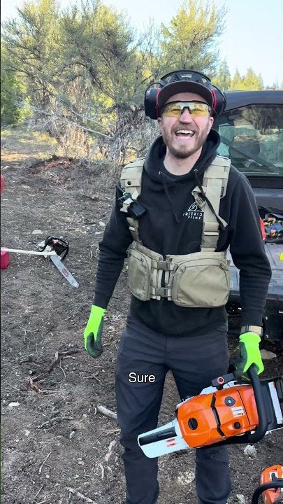 Just Got the Stihl MS500i – This Thing is a Beast